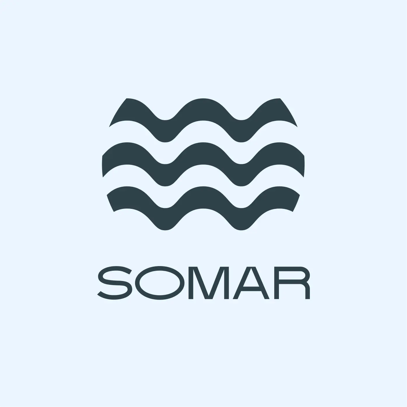 Somar logo on light background