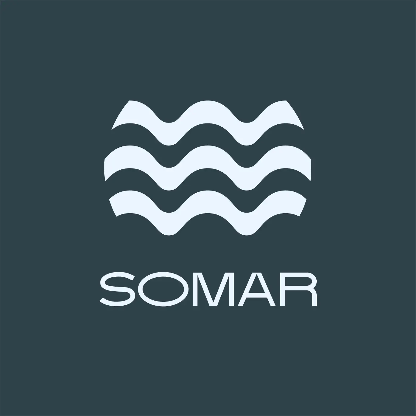 Somar logo on dark background