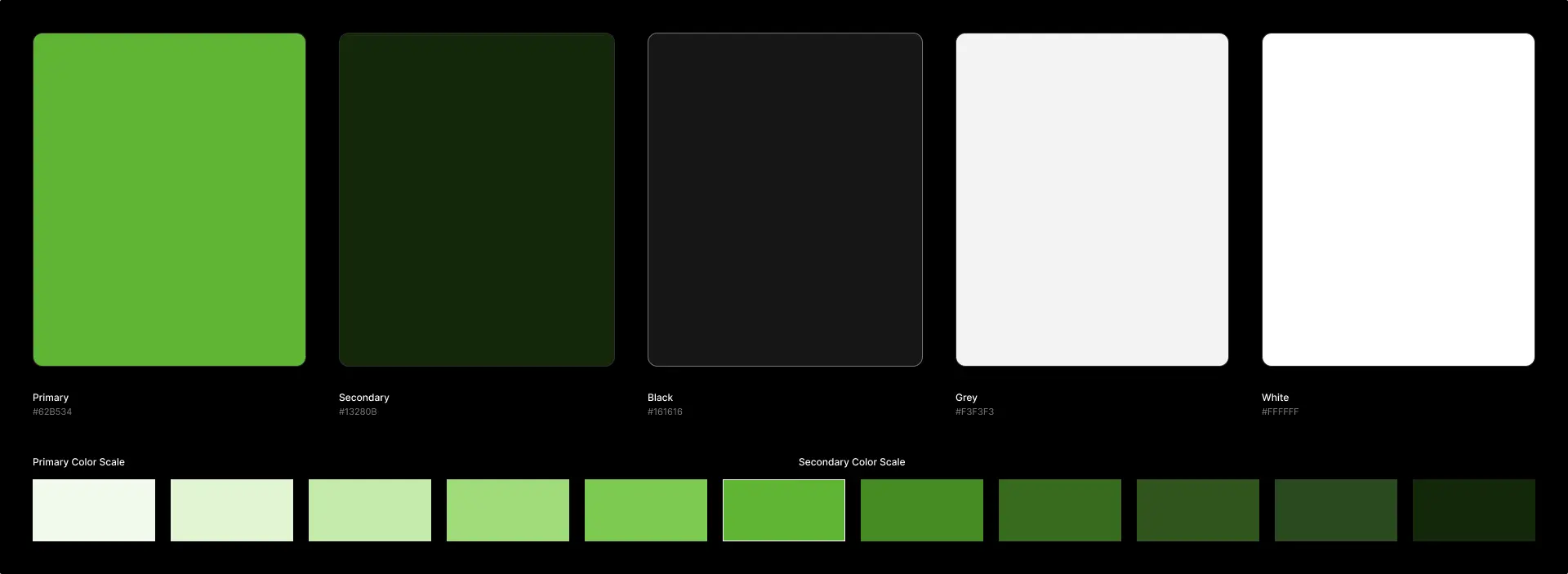 Skystack brand colour palette overview